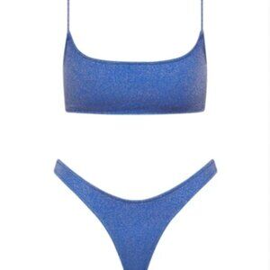 Triangl Bikini - Blue Sparkly, Never Worn Tags Attached